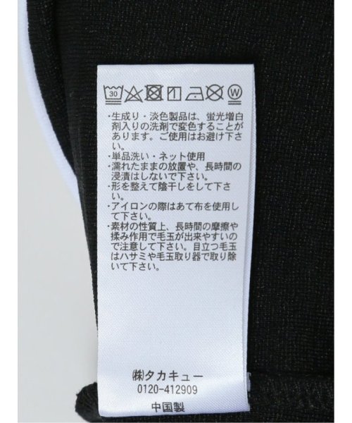 m.f.editorial(エムエフエディトリアル)/ジャガード千鳥 フェイクVネック半袖Tシャツ メンズ Tシャツ カットソー カジュアル インナー トップス ギフト プレゼント/img23