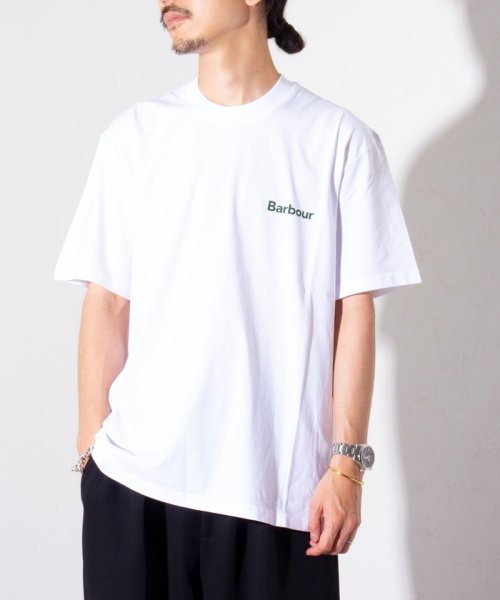 GLOSTER(GLOSTER)/【限定展開】【Barbour/バブアー】Strowell ロゴ バックプリント リラックスフィット Tシャツ/img03