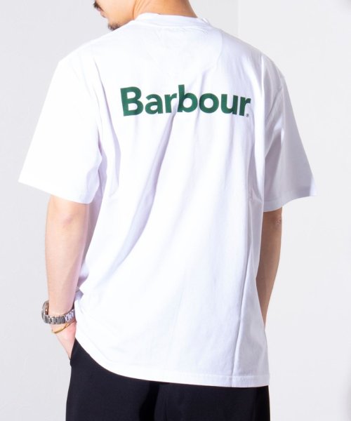 GLOSTER(GLOSTER)/【限定展開】【Barbour/バブアー】Strowell ロゴ バックプリント リラックスフィット Tシャツ/img05