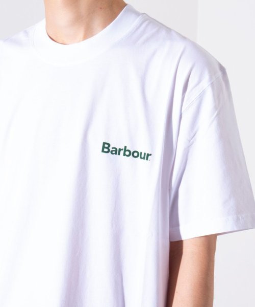 GLOSTER(GLOSTER)/【限定展開】【Barbour/バブアー】Strowell ロゴ バックプリント リラックスフィット Tシャツ/img06