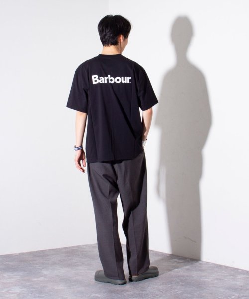 GLOSTER(GLOSTER)/【限定展開】【Barbour/バブアー】Strowell ロゴ バックプリント リラックスフィット Tシャツ/img08