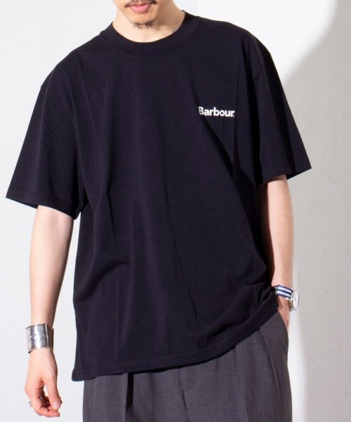 GLOSTER(GLOSTER)/【限定展開】【Barbour/バブアー】Strowell ロゴ バックプリント リラックスフィット Tシャツ/img09