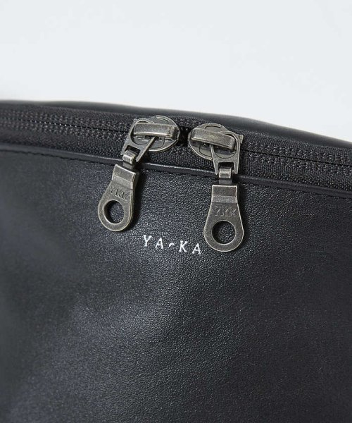 ABAHOUSE(ABAHOUSE)/【YArKA/ヤーカ】real leather zip shoulder bag/img05