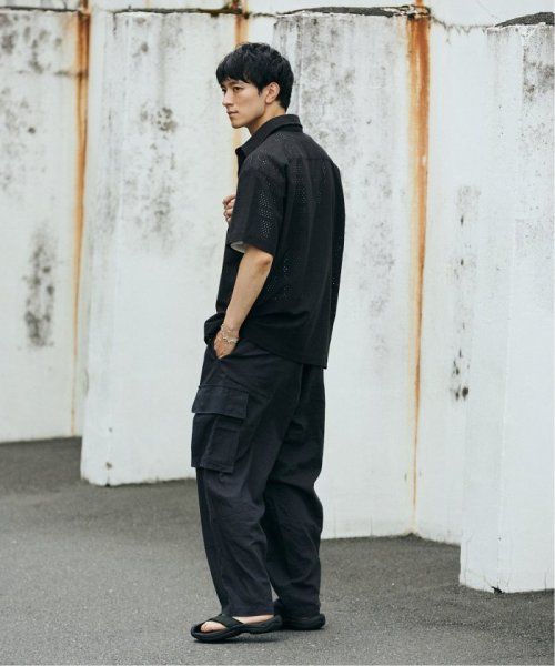 JOURNAL STANDARD relume Men's(ジャーナルスタンダード　レリューム　メンズ)/ARMY TWILL / アーミーツイル 別注 綿/麻 スラブカーゴパンツ/img09