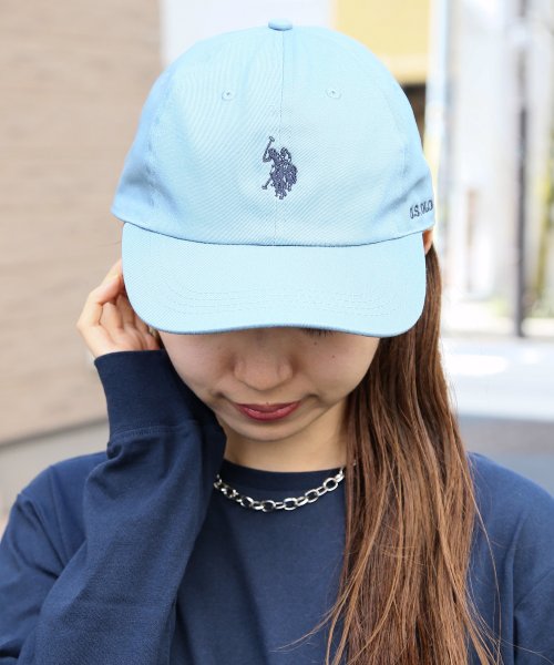 US POLO ASSN(ユーエスポロアッスン)/【U.S. POLO ASSN. / ユーエスポロアッスン】クラシックツイル ベースボール キャップ ローキャップ 帽子 刺繍 ポニー/img42