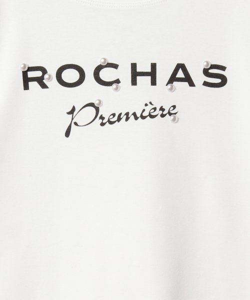 Leilian(レリアン)/ロゴプリント×パールカットソー【ROCHAS Premiere】/img03