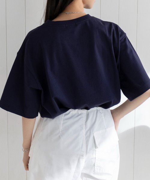 POLO BCS(ポロ　ビーシーエス)/◎SETUP7別注商品◎【POLO BCS / ポロ ビーシーエス】Laurel oversize print Tee プリントTシャツ ユニセックス 半袖/img46