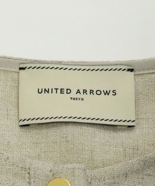 UNITED ARROWS(ユナイテッドアローズ)/ノーカラー スキッパー ショートスリーブ ブラウス/img21