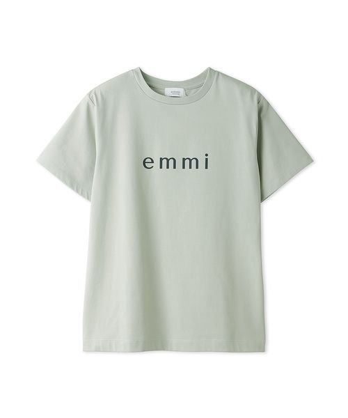 emmi atelier(emmi　atelier)/【ONLINE限定】eco emmiロゴバックシャンTシャツ/img24