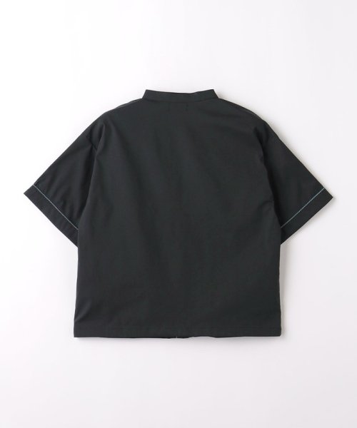 green label relaxing （Kids）(グリーンレーベルリラクシング（キッズ）)/TJ パイピング バンドカラーシャツ 100cm－130cm/img09