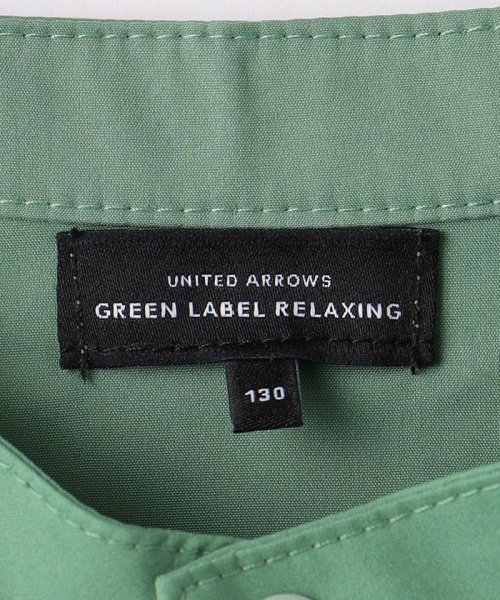 green label relaxing （Kids）(グリーンレーベルリラクシング（キッズ）)/TJ パイピング バンドカラーシャツ 100cm－130cm/img12