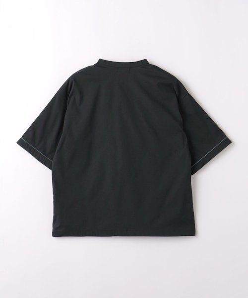 green label relaxing （Kids）(グリーンレーベルリラクシング（キッズ）)/TJ パイピング バンドカラーシャツ 140cm－160cm/img07