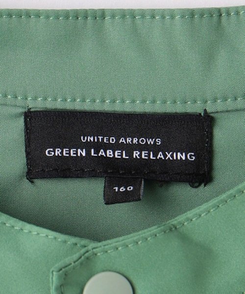 green label relaxing （Kids）(グリーンレーベルリラクシング（キッズ）)/TJ パイピング バンドカラーシャツ 140cm－160cm/img10