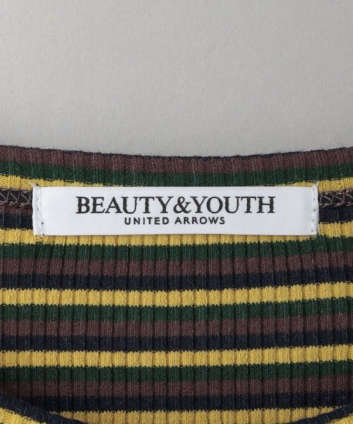 BEAUTY&YOUTH UNITED ARROWS(ビューティーアンドユース　ユナイテッドアローズ)/マルチボーダー コンパクト Tシャツ/img23