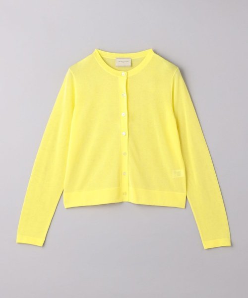 シアー クルーネック カーディガン B76 W58 H86