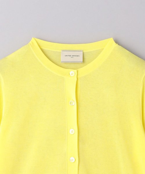 シアー クルーネック カーディガン B76 W58 H86