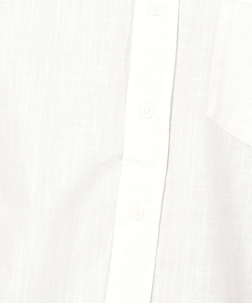 STYLEBLOCK(スタイルブロック)/シャンブレーバンドカラー半袖シャツ/img05
