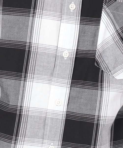 STYLEBLOCK(スタイルブロック)/平織チェック柄7分袖BDシャツ/img06