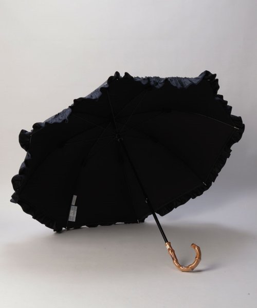 BLAO(ブラオ)/Blao（ブラオ） フリル晴雨兼用傘（１段スライドショート傘）/img01