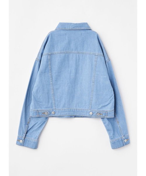 デニムショートジャケット 