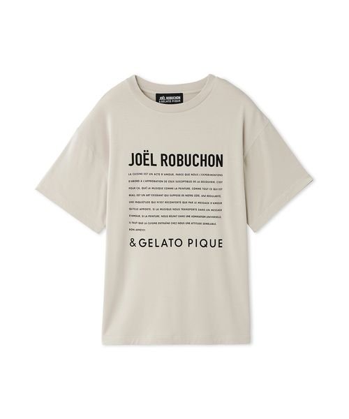 gelato pique(gelato pique)/【JOEL ROBUCHON】レーヨンロゴTシャツ/img17