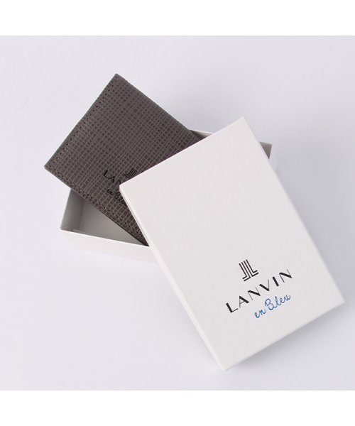 LANVIN(ランバン)/ランバンオンブルー 小銭入れ コインケース メンズ レディース ブランド レザー 本革 ボックス型 小さい LANVIN en Bleu 529611/img13