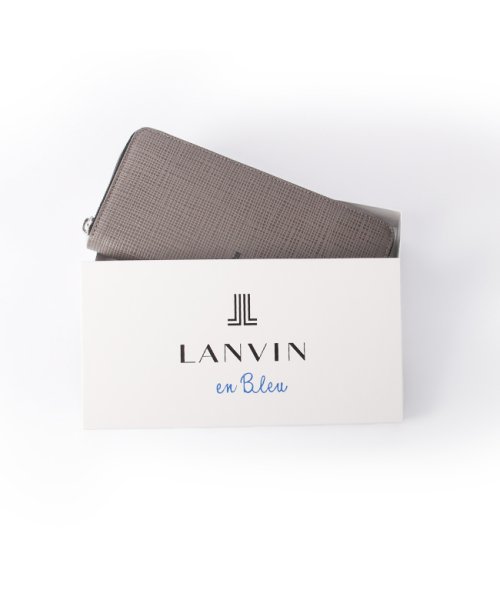 LANVIN(ランバン)/ランバンオンブルー 財布 長財布 メンズ レディース ブランド ラウンドファスナー レザー 本革 大容量 LANVIN en Bleu 529617/img15