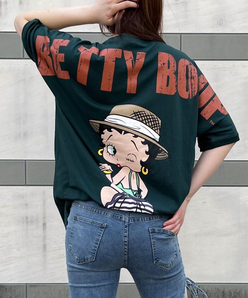 me Jane(ミージェーン)/バックプリントBETTTY BOOPビックTシャツ/img19