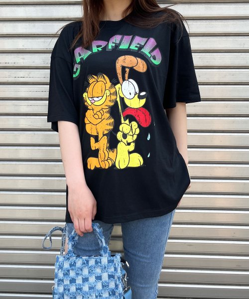 me Jane(ミージェーン)/GARFIELDフロントプリントビッグTシャツ/img12