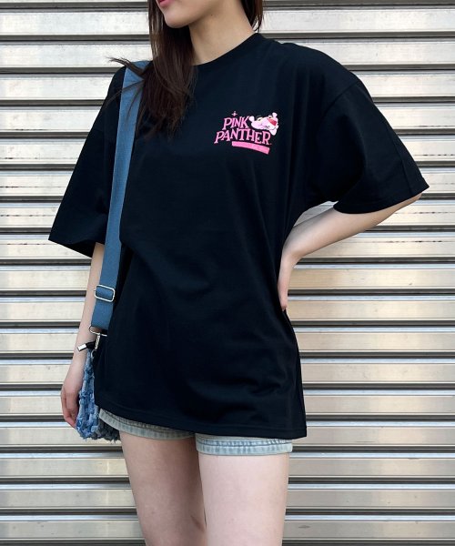 me Jane(ミージェーン)/ピンクパンサーバックプリントビッグTシャツ/img02