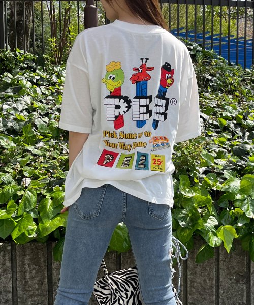 me Jane(ミージェーン)/バックプリントPEZビッグTシャツ/img18