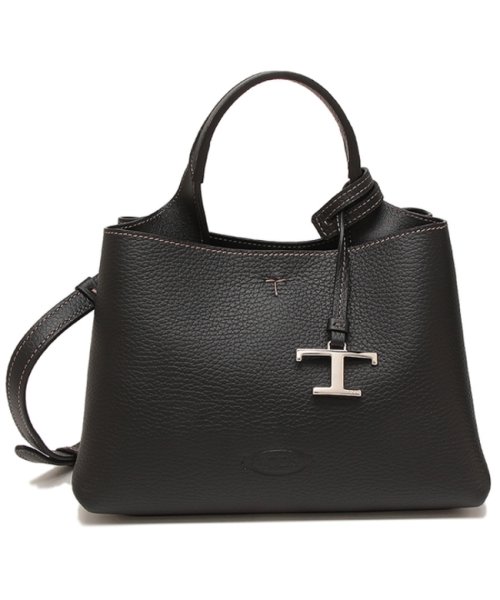 TODS(トッズ)/トッズ ショルダーバッグ ハンドバッグ Tタイムレス マイクロ 2WAY ブラック レディース TODS XBWAPAEL000 QRI B999/img05