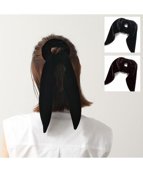 ALEXANDRE DE PARIS シュシュ TCH－25T－A22 ベロア リボン DE PARIS シュシュ ベロア