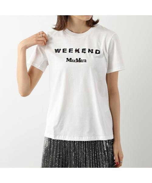 MAX MARA Weekend(マックスマーラ ウィークエンド)/MAX MARA Weekend Tシャツ TALENTO スパンコール ロゴ/img12