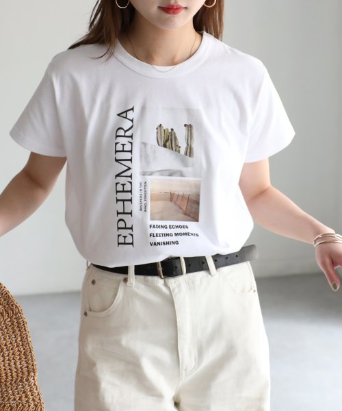 Riberry(リベリー)/EPHEMERAフォトコンパクトTシャツ/img02