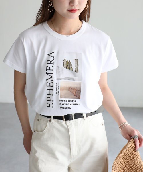 Riberry(リベリー)/EPHEMERAフォトコンパクトTシャツ/img04