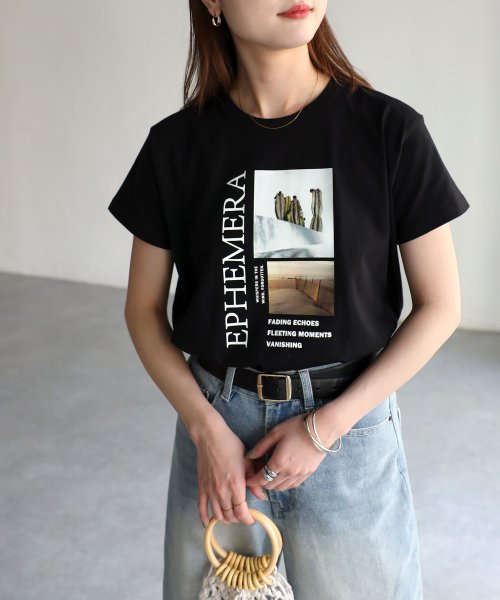 Riberry(リベリー)/EPHEMERAフォトコンパクトTシャツ/img11