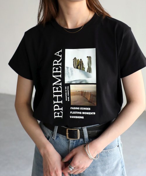 Riberry(リベリー)/EPHEMERAフォトコンパクトTシャツ/img13