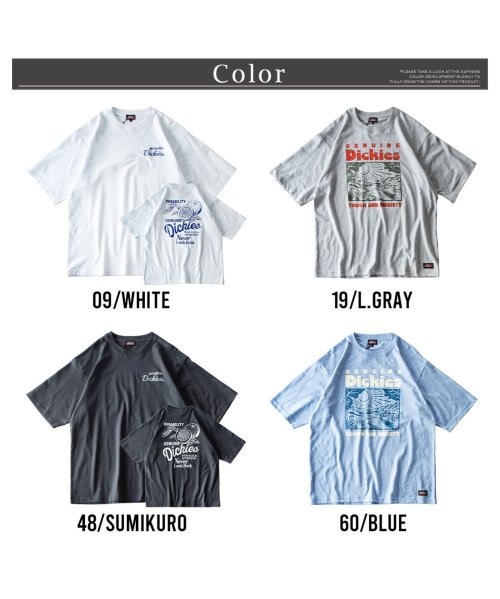  GENELESS(GENELESS)/半袖tシャツ メンズ GENUINE 半袖 おしゃれ プリント ディッキーズ クルーネック トップス プリントtシャツ 春夏 グレー アメカジ tシャツ/img14