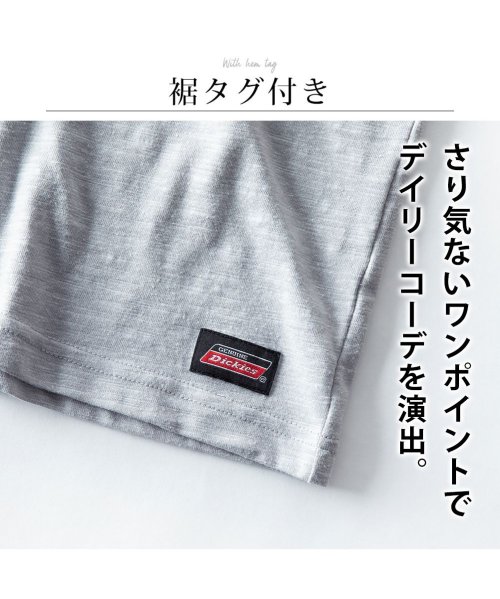  GENELESS(GENELESS)/半袖tシャツ メンズ GENUINE ゆったり 無地 春夏 プリント ビッグシルエット クルーネック グリーン杢 春 ポリエステル インナー 全4色 ギフト/img07