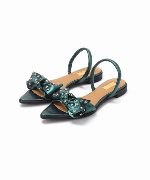 《予約》GRISE EDGEスタッズリボンサンダル GRISE Talon