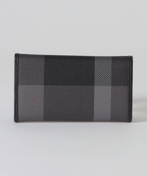 トーナルクレストブリッジチェックキーケース 