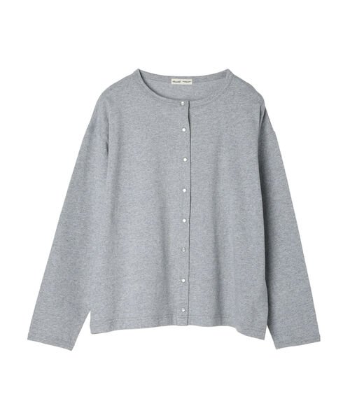 CRAFT STANDARD BOUTIQUE(クラフトスタンダードブティック)/ヴィンテージ風天竺 パール釦クルーカーデL/S/img47