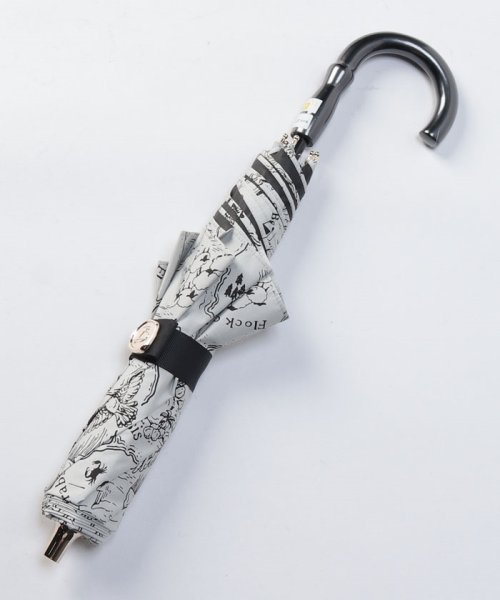 Beaurance （ビューランス） プリント柄　晴雨兼用トップフラット折傘 全長