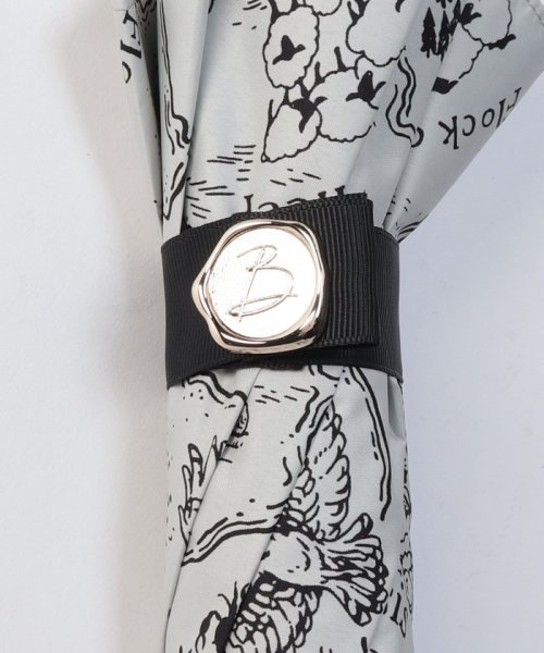 Beaurance （ビューランス） プリント柄　晴雨兼用トップフラット折傘 全長