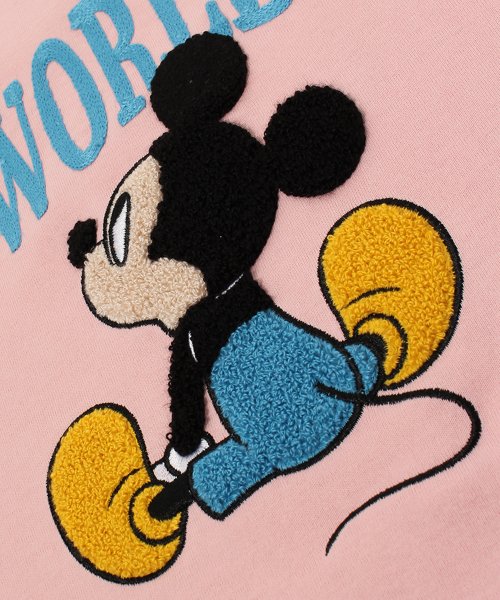 DISNEY(DISNEY)/【DISNEY/ディズニー】天竺チェーン・さがら刺繍半袖BIG Tシャツ（ミッキー・プーさん）/img32