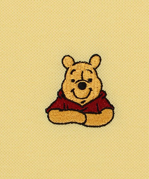 DISNEY(DISNEY)/【DISNEY/ディズニー】鹿の子ワンポイント刺繍ポロシャツ（ミッキー・ミニー・プーさん・チップ＆デール）/img20