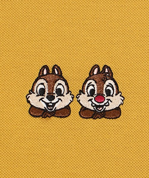 DISNEY(DISNEY)/【DISNEY/ディズニー】鹿の子ワンポイント刺繍ポロシャツ（ミッキー・ミニー・プーさん・チップ＆デール）/img24