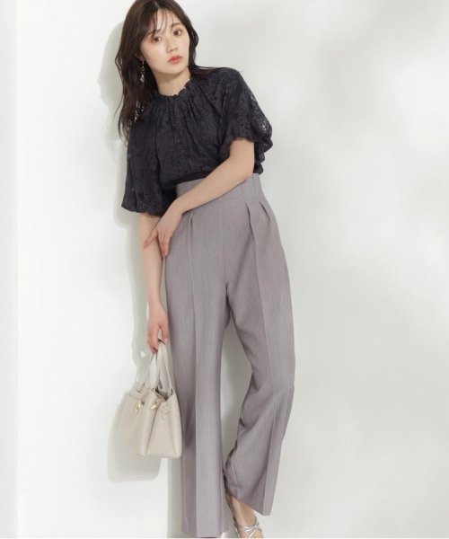 ベアペプラムパンツセットアップ 