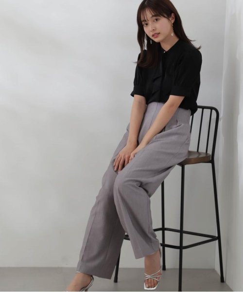 ベアペプラムパンツセットアップ 